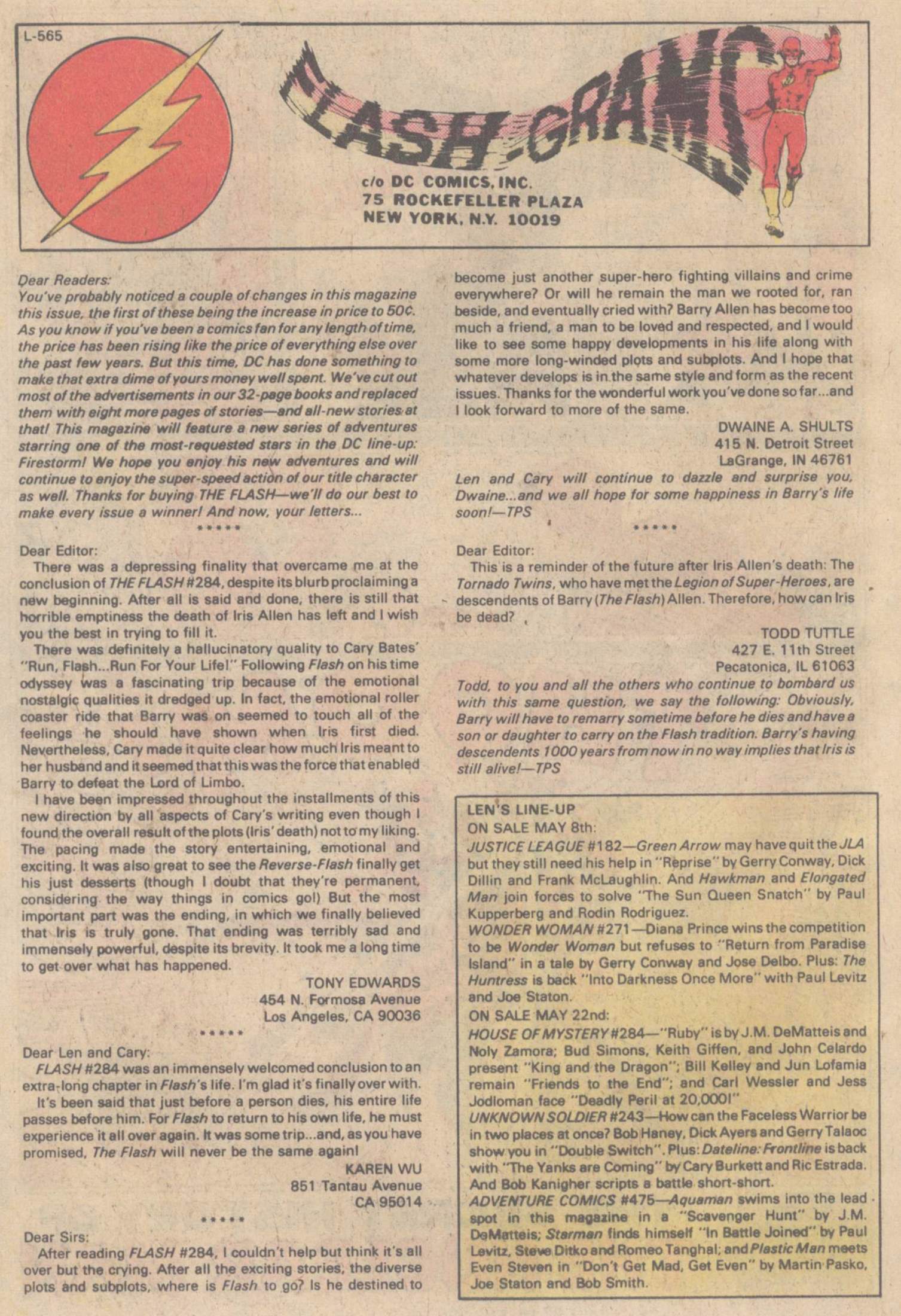 Read online The Flash (1959) comic -  Issue #289 - 34