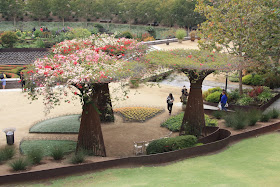 El muro vegetal: JARDÍN DEL CENTRO GETTY, LOS ANGELES