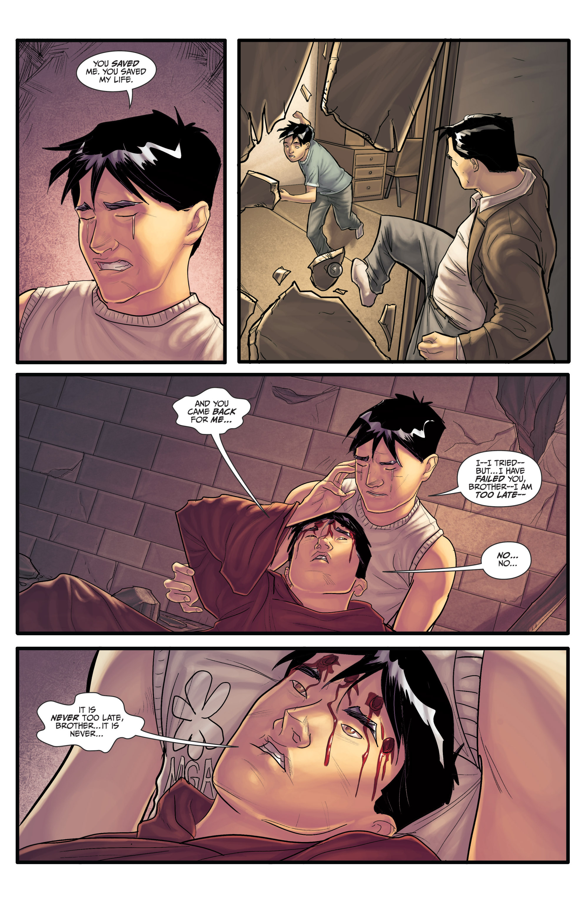 Read online Morning Glories comic -  Issue #33 - 24