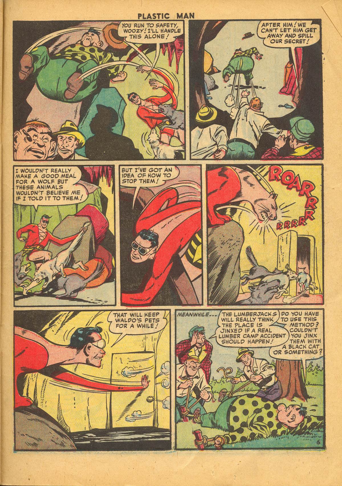 Read online Plastic Man (1943) comic -  Issue #34 - 23