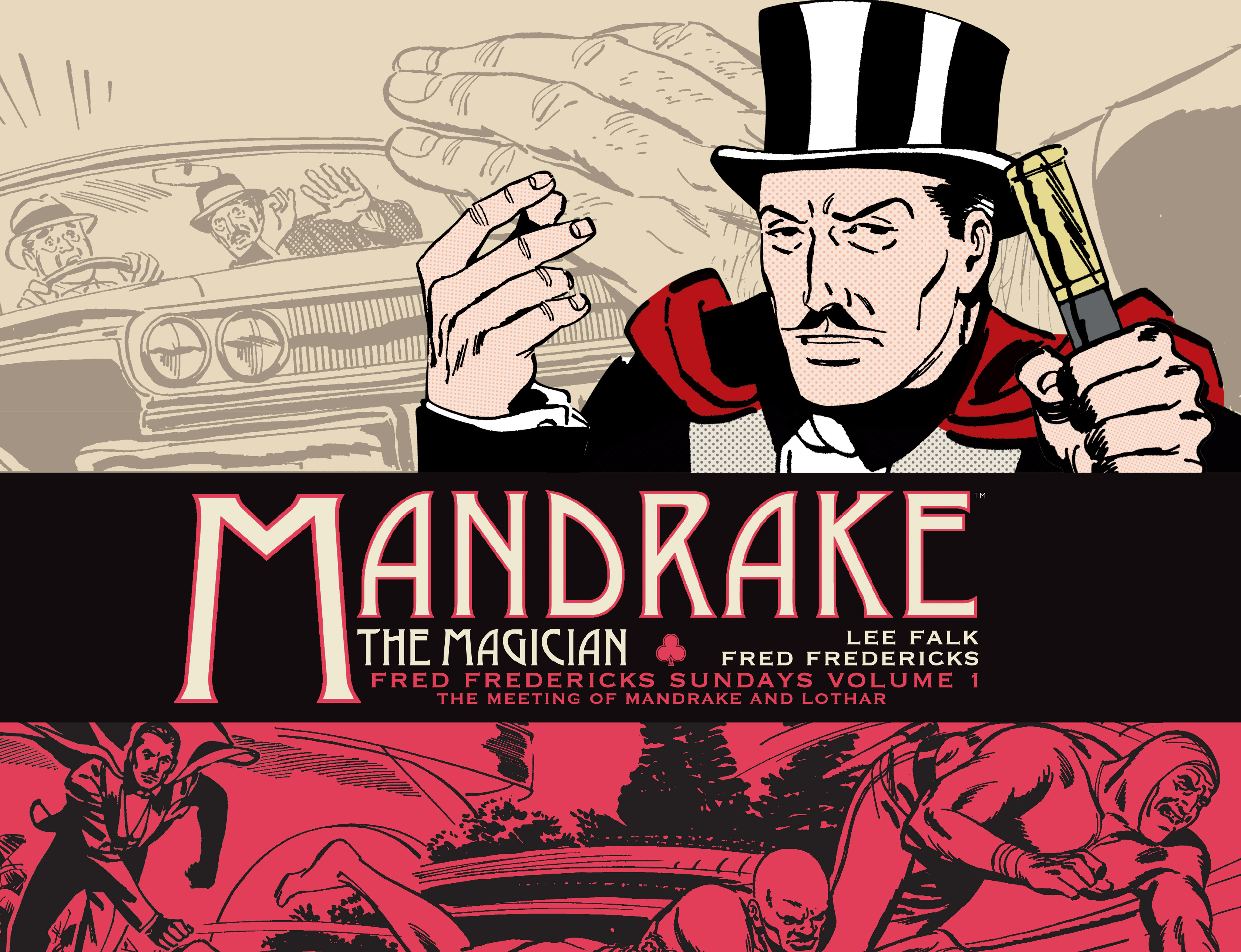 Read online Mandrake the Magician: The Fred Fredricks Sundays comic -  Issue # TPB (Part 1) - 1