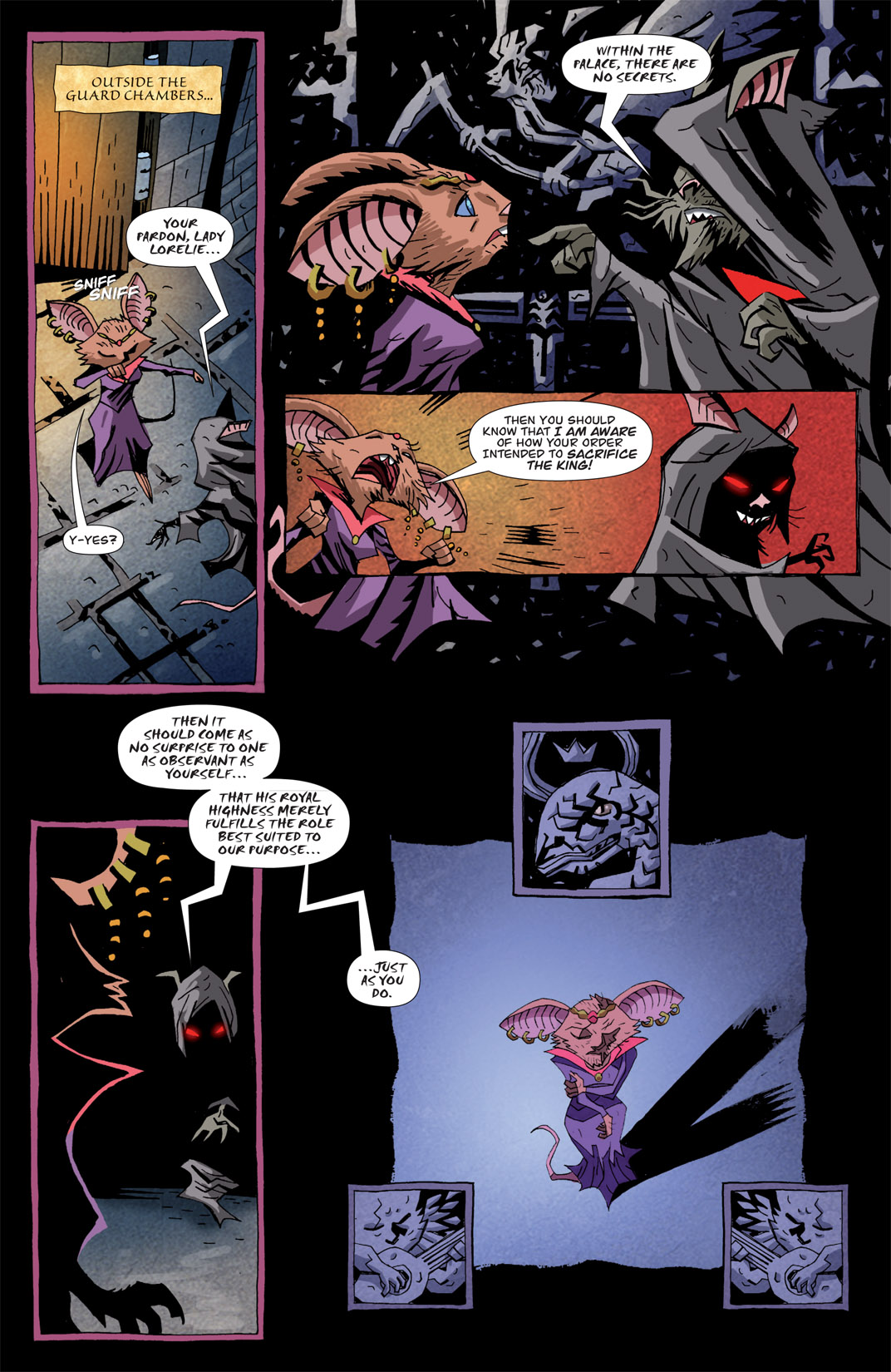 Read online The Mice Templar Volume 3: A Midwinter Night's Dream comic -  Issue #3 - 14