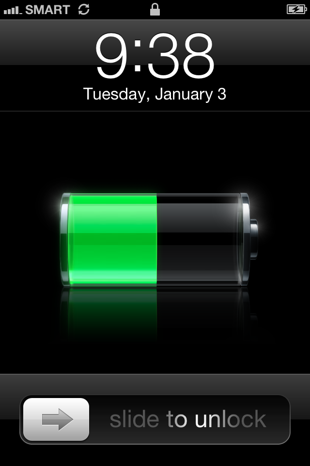 iphone battery status iphone battery status