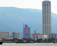 Georgetown East Waterfront with Komtar Tower