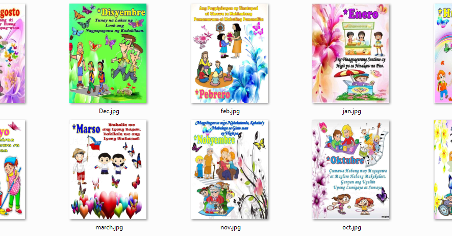 New Tagalog Monthly Quotes Instructional Materials Deped Lps