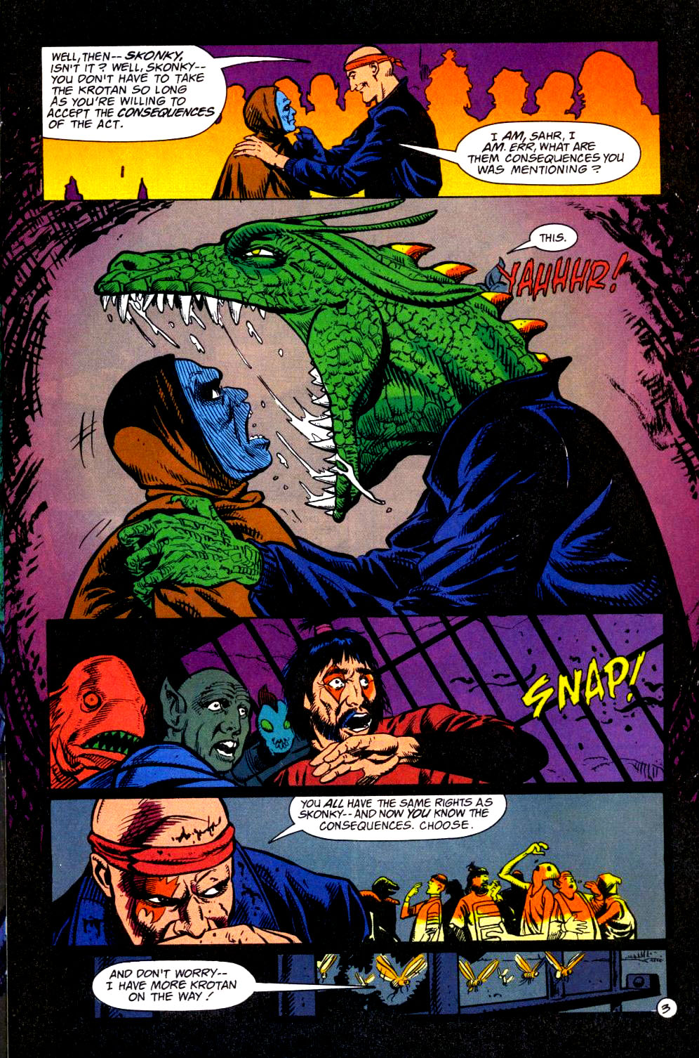 Read online Hawkworld (1990) comic -  Issue #7 - 4