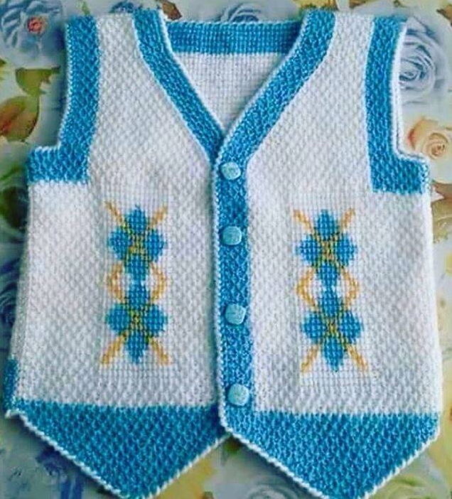 Erkek Bebek Yelekleri Örgü Modelleri Açıklamalı Erkek Bebek Yelekleri Örgü Modelleri Açıklamalı