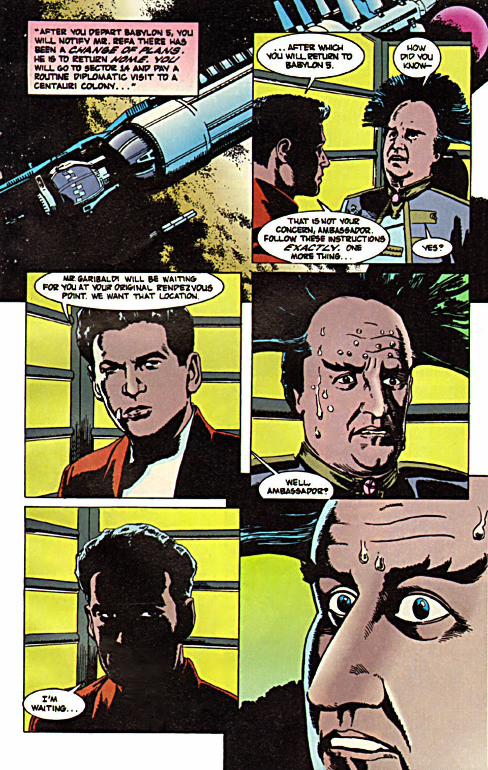 Read online Babylon 5 (1995) comic -  Issue #5 - 16