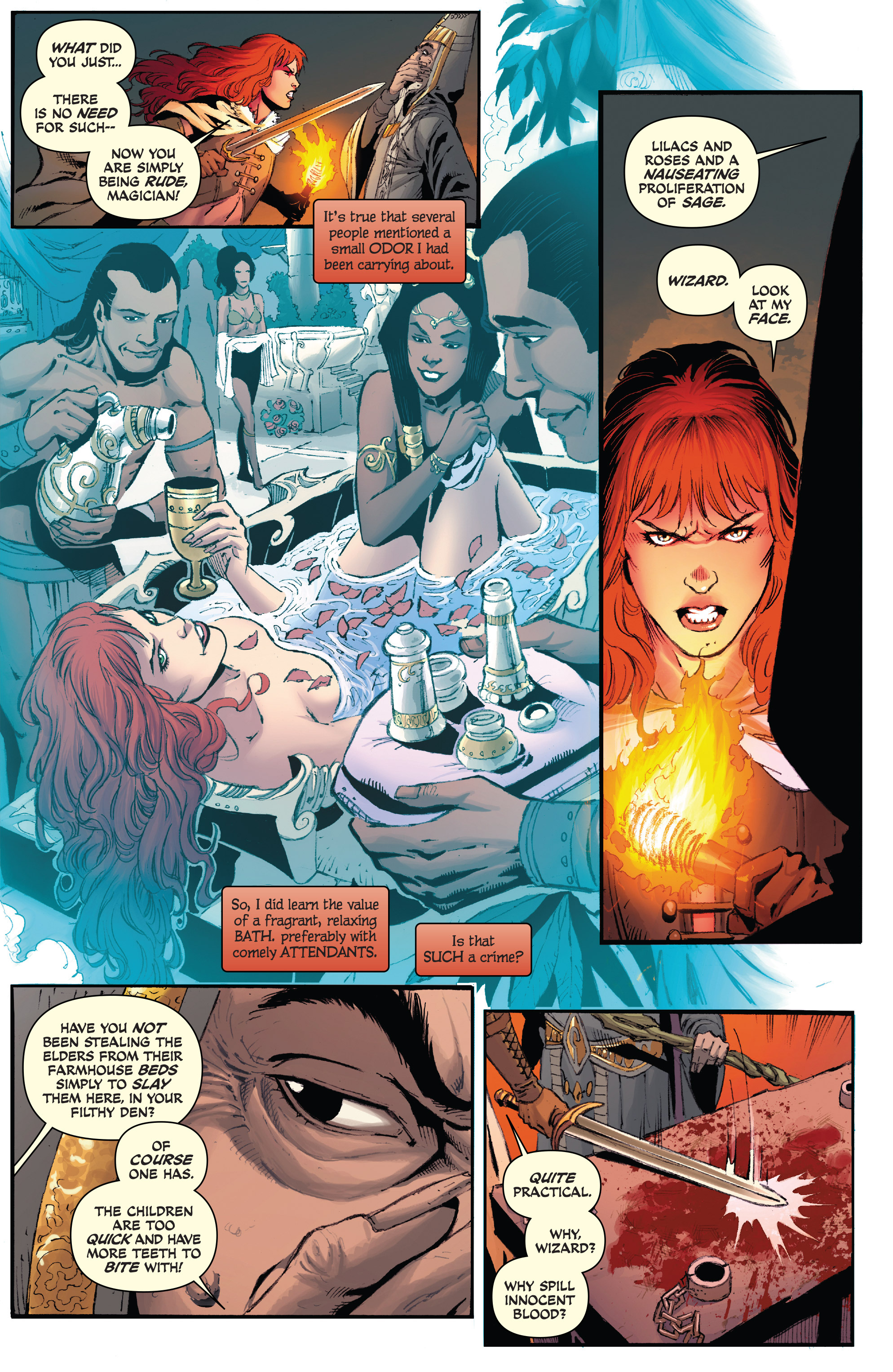 Read online Red Sonja (2013) comic -  Issue #13 - 8