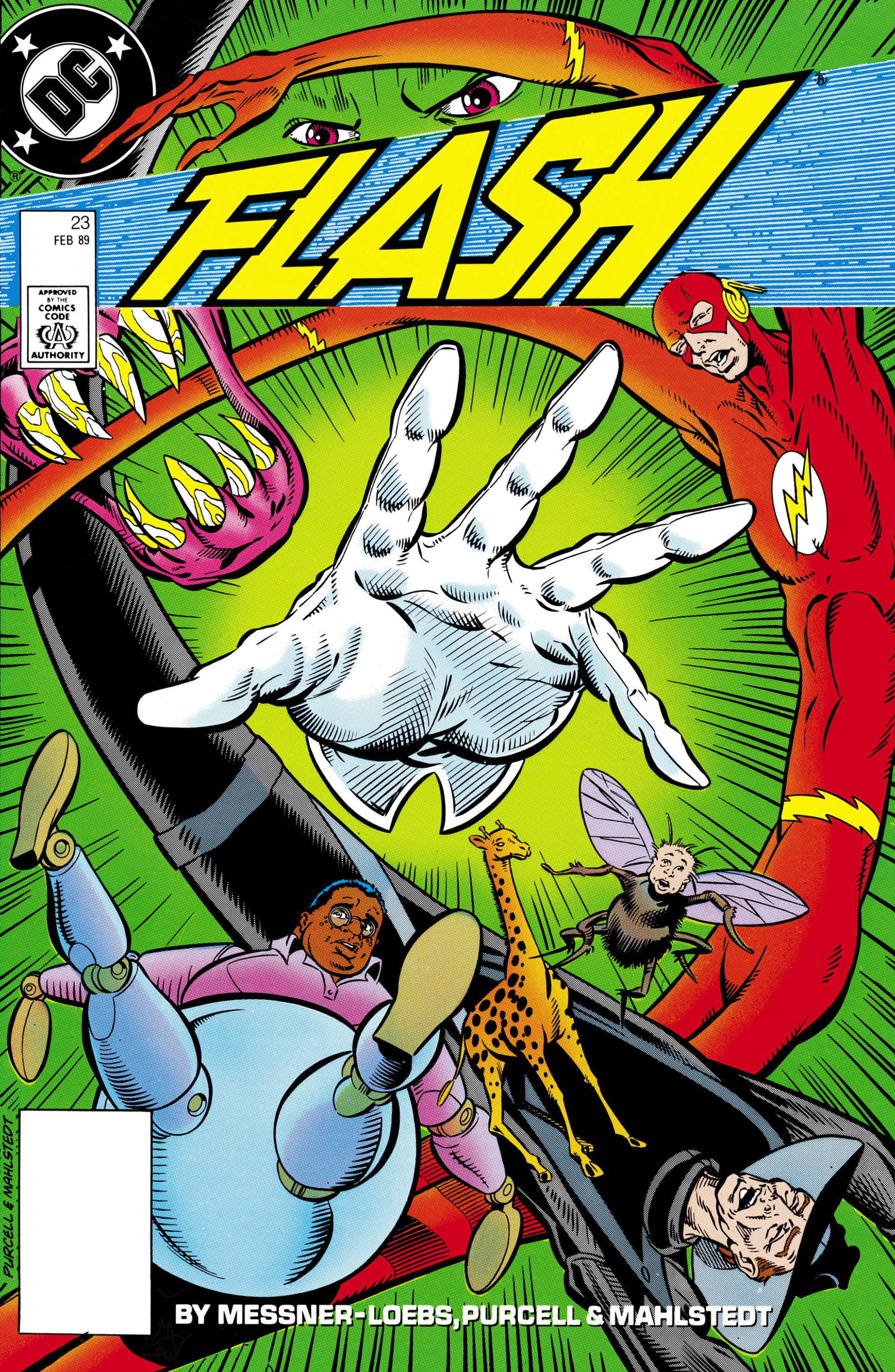 Read online The Flash (1987) comic -  Issue #23 - 1