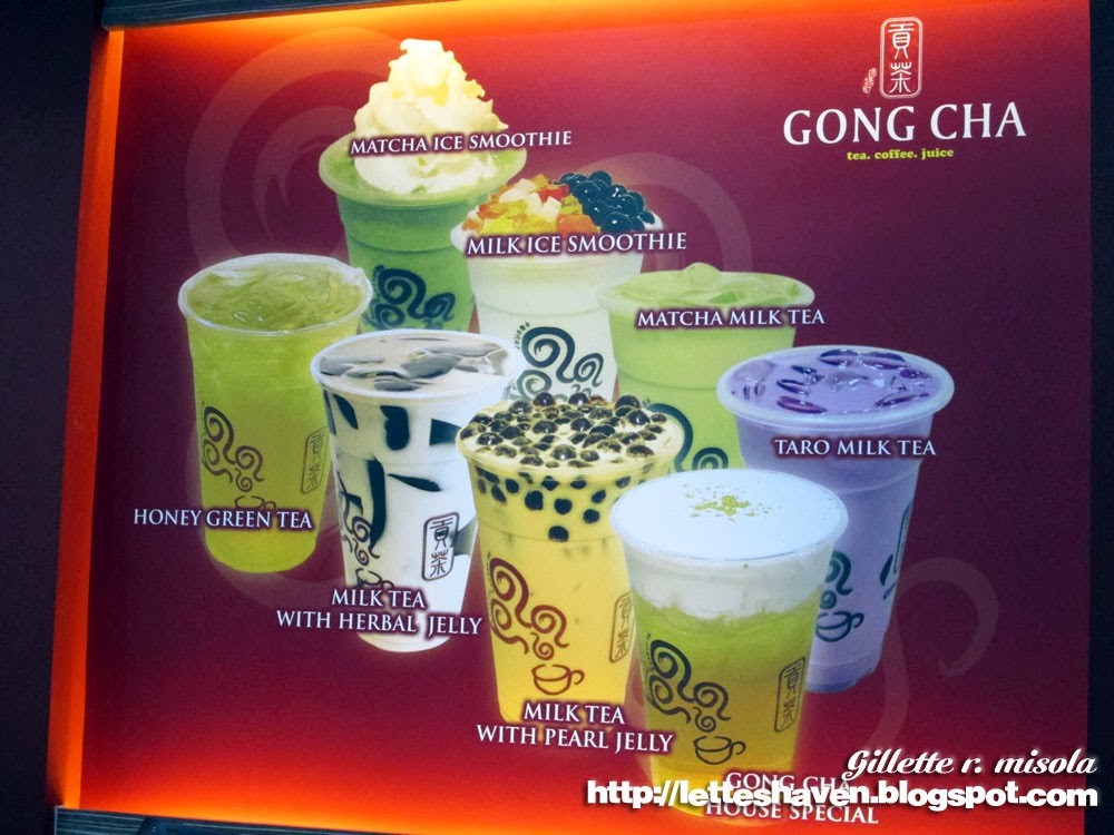Gong Cha Milk Tea Philippines