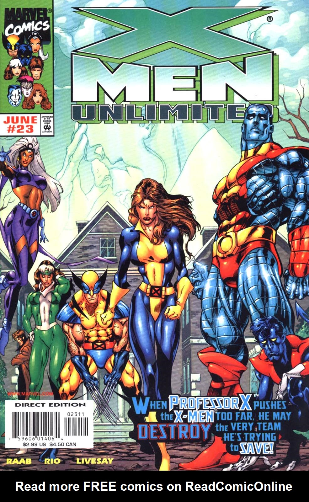 Read online X-Men Unlimited (1993) comic -  Issue #23 - 1