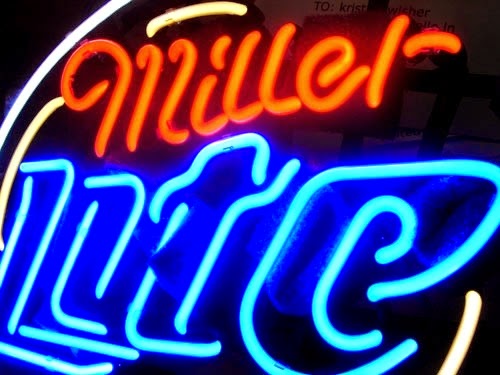 Wiki Neon Sign Blog: MILLER LITE BEER BAR CLUB NEON LIGHT