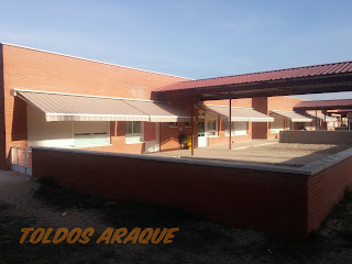 Toldos Extensibles Colegio Pedro Antonio De Alarcón (Valdemoro)