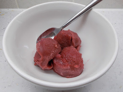 Home made grape sorbet from home grown grapes Green Fingered Blog