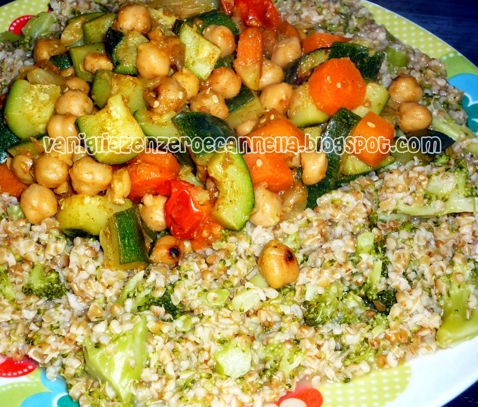 Il bistrot di Valeria Couscous di bulgur con ceci e verdure