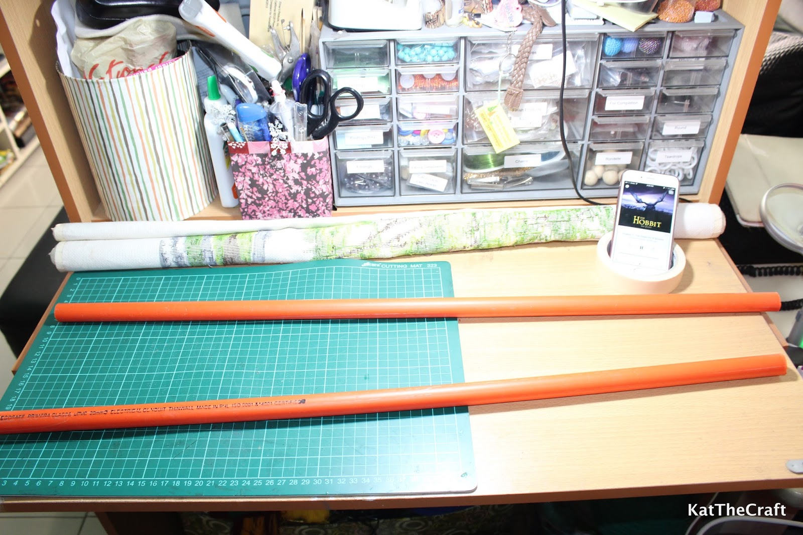 So Many Things to Do, So Little Time DIY Cross Stitch Scroll Frame