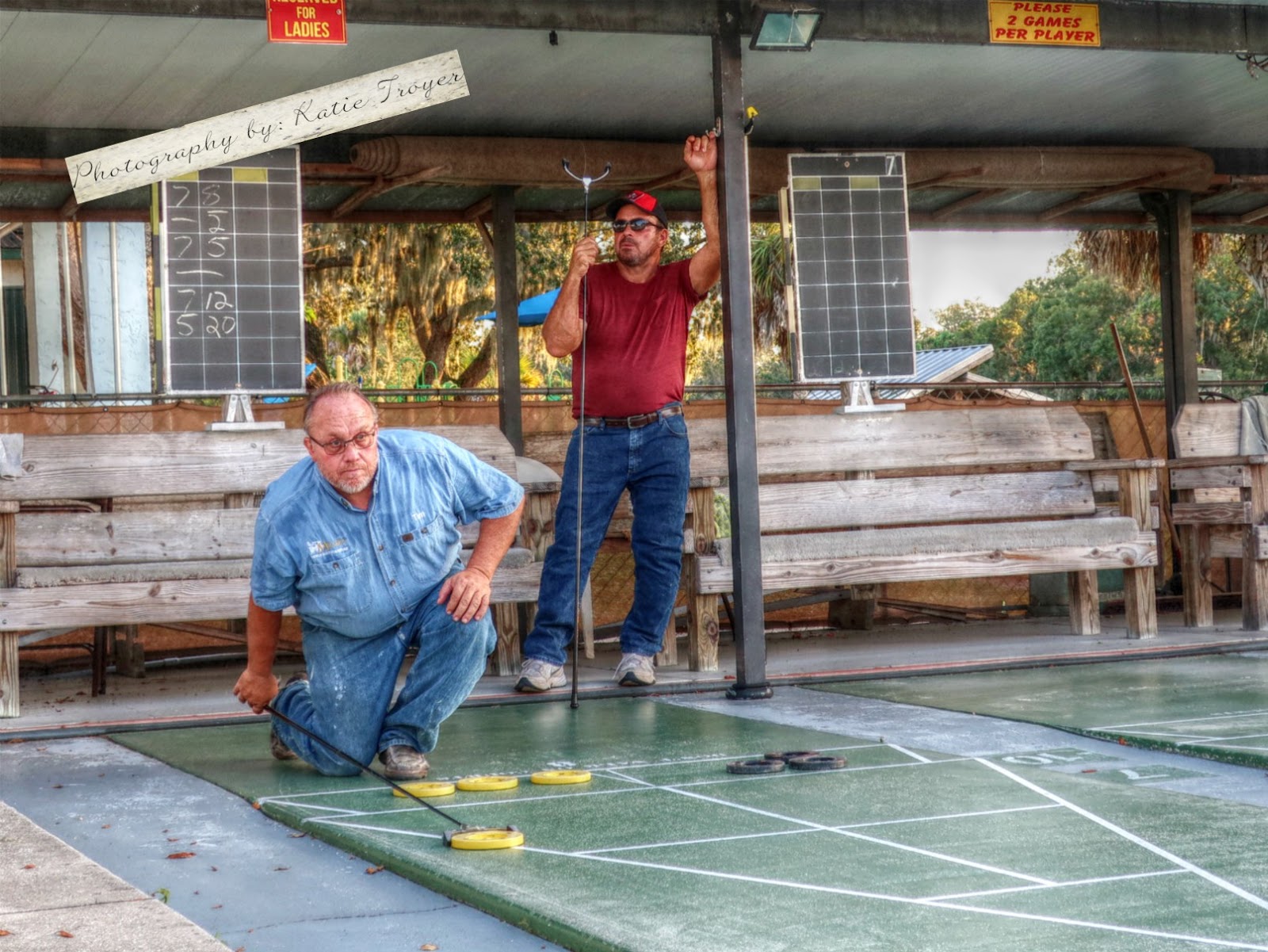 PinecraftSarasota Shuffleboard Game