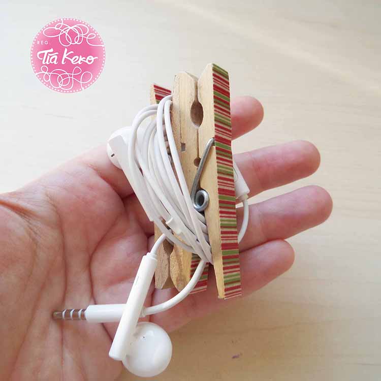 Tía Keko y manualidades con pinzas