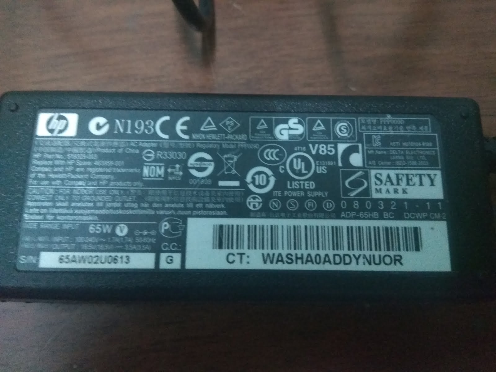 HP LAPTOP CHARGER ADP65HB 65W NOT WORKING, WHY AND HOW TO FIX IT?