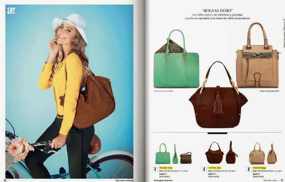 Catalogo digital Andrea : carteras y accesorios 2015