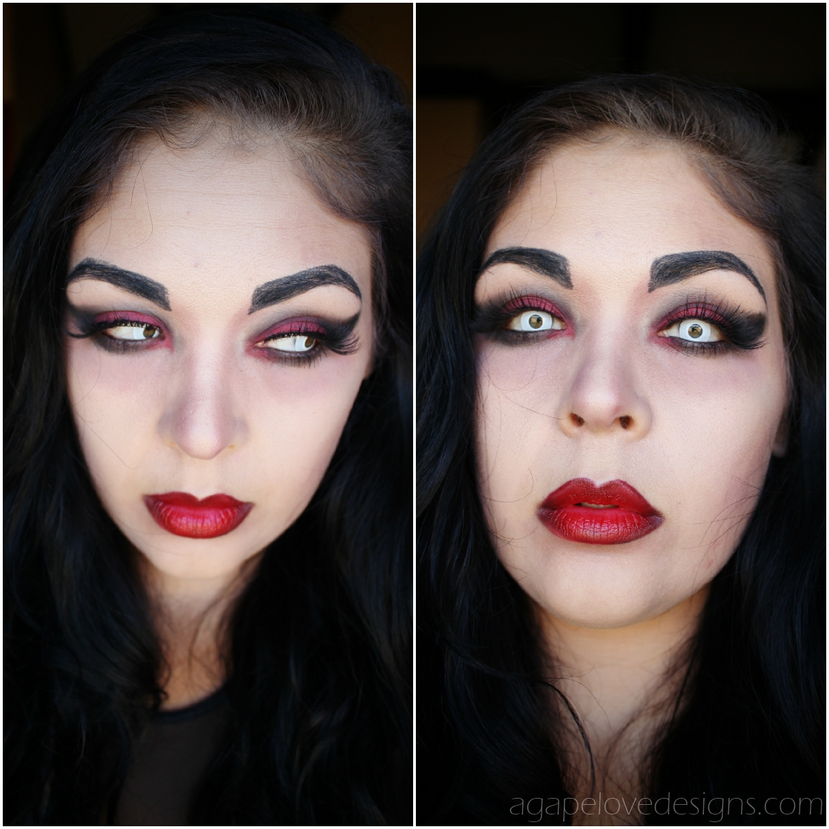 Simple vampire makeup tutorial Fresno How to Do Vampire Makeup 10