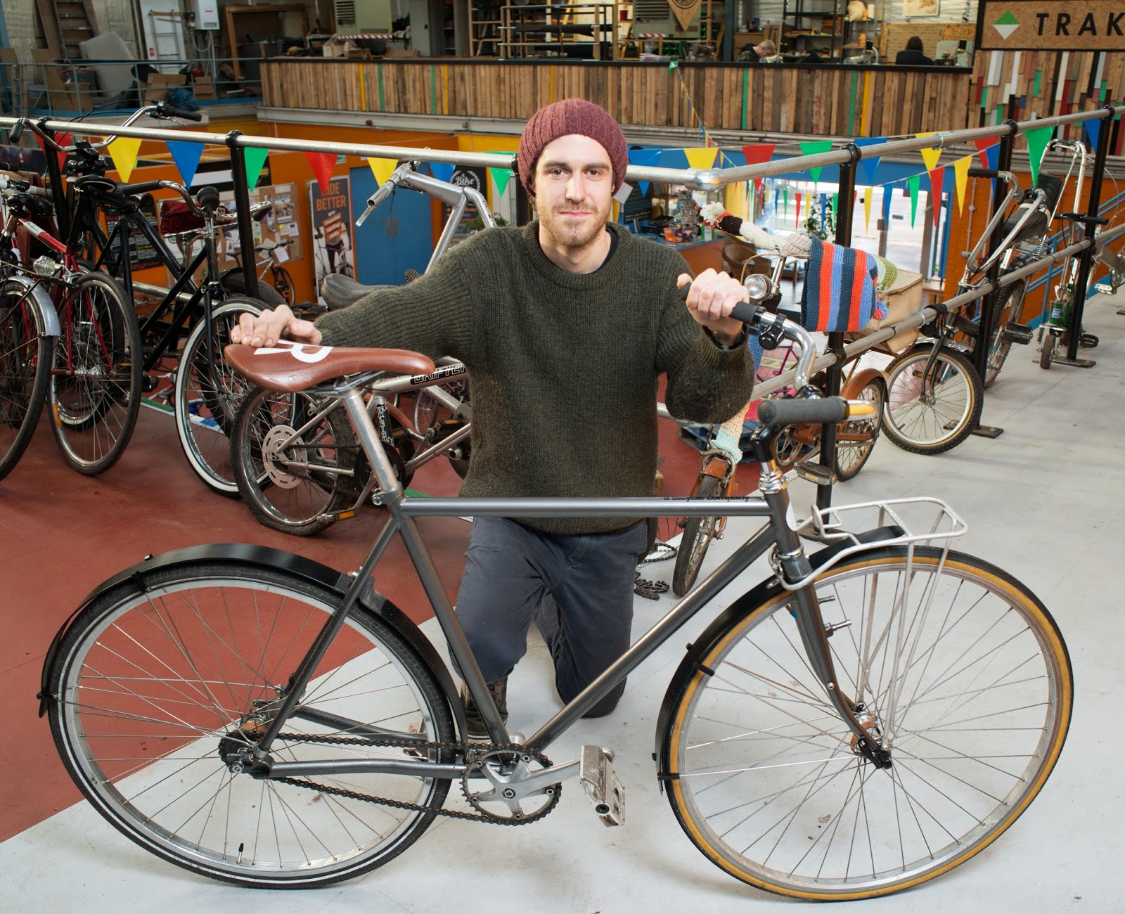 CultureNL Cycling Stories Richard, Glasgow Bike Station