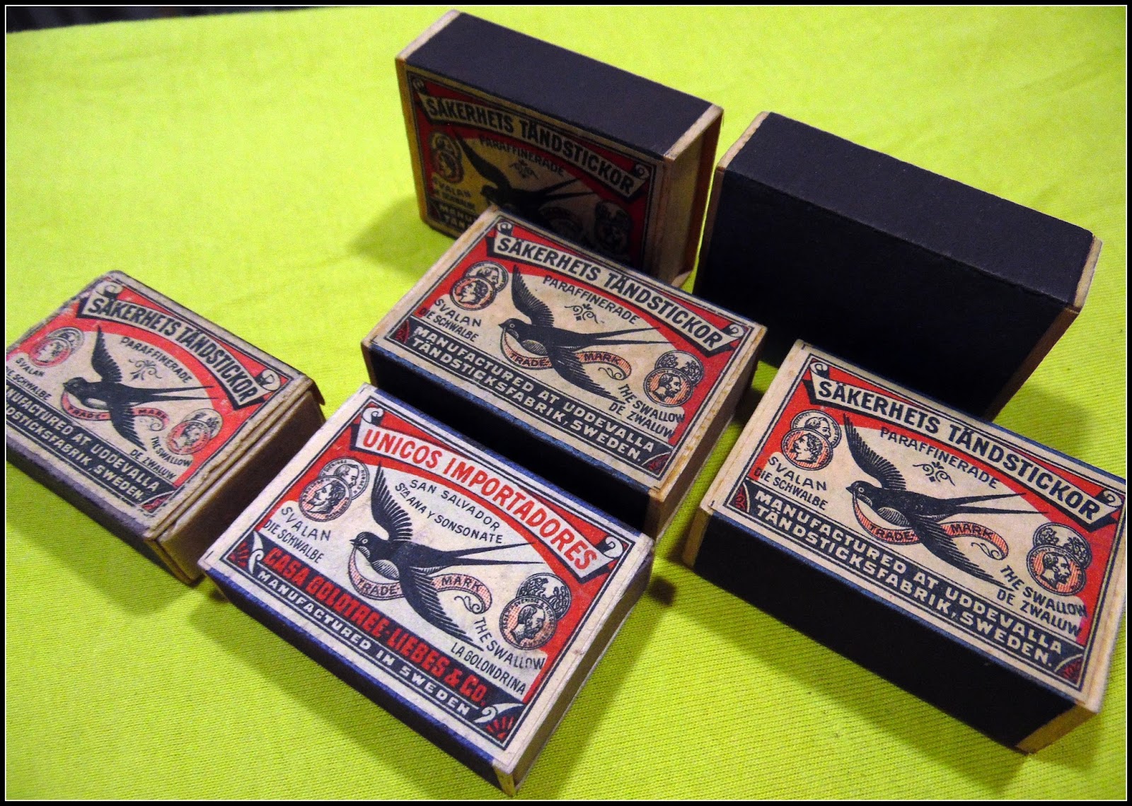 MATCHBOXES AND LABELS COLLECTION September 2016