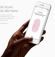 nuovo touch id lettore impronte iphone 6s