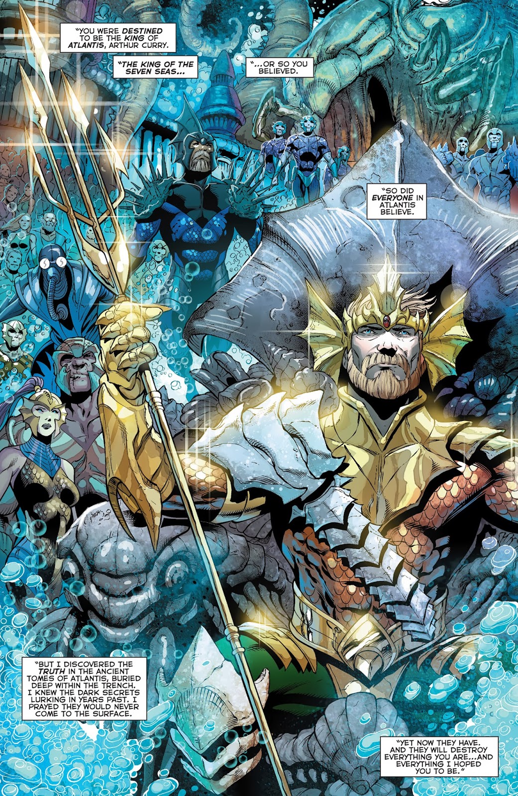 COMIC BOOK ARMY COMIC BOOK REVIEW AQUAMAN 24