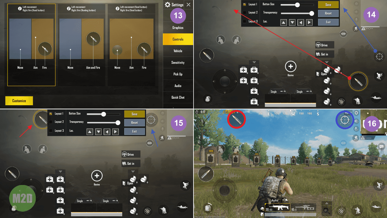 Tombol L1 R1 Mechanical Untuk Pubg Mobile Fortnite Rules Of