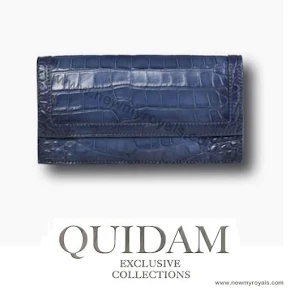 Crown Princess Mary carried Quidam Alligator Clutch