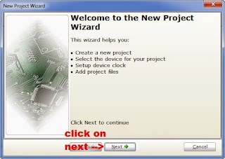 Create New Project in MikroC_1