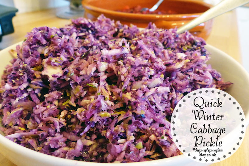 Quick Winter Cabbage Pickle Quick Winter Cabbage Pickle