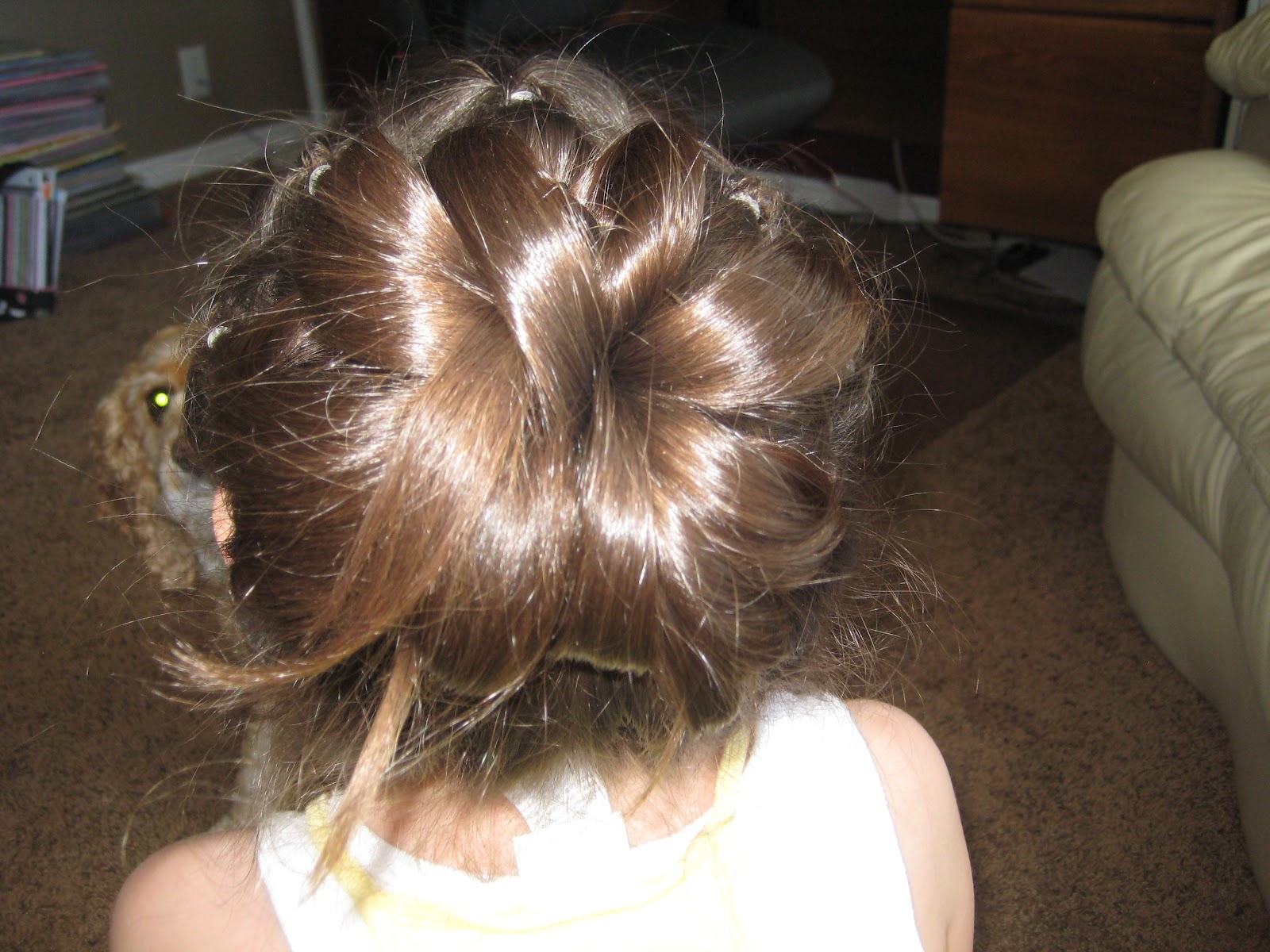 2 SISTERS HAIRSTYLES: The Barbie Bun