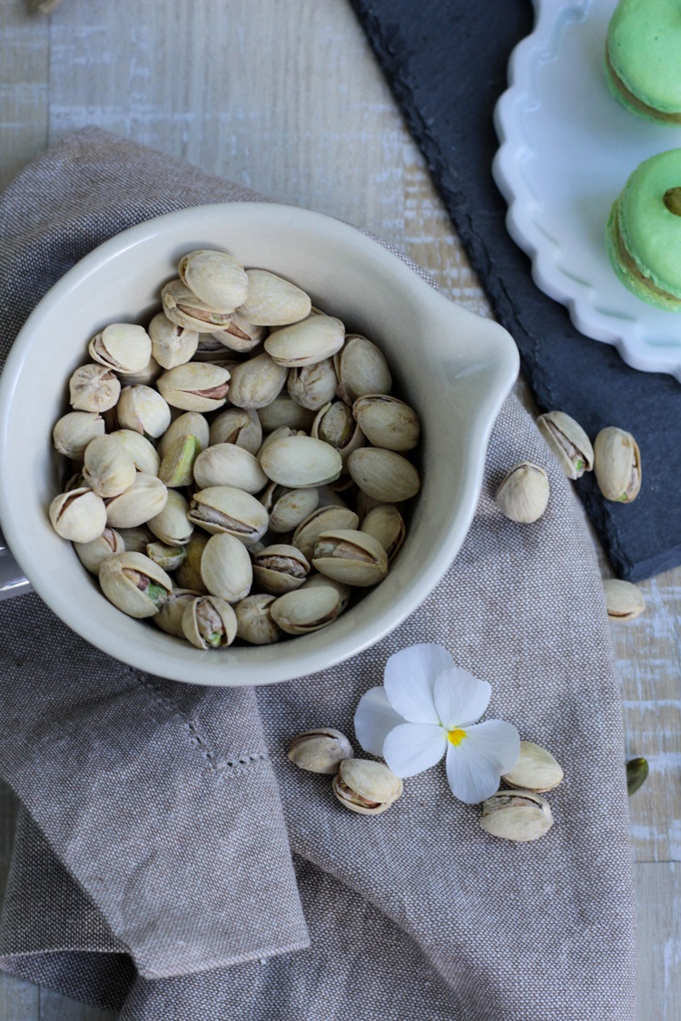 Pistazien-Macarons - Biskuitwerkstatt