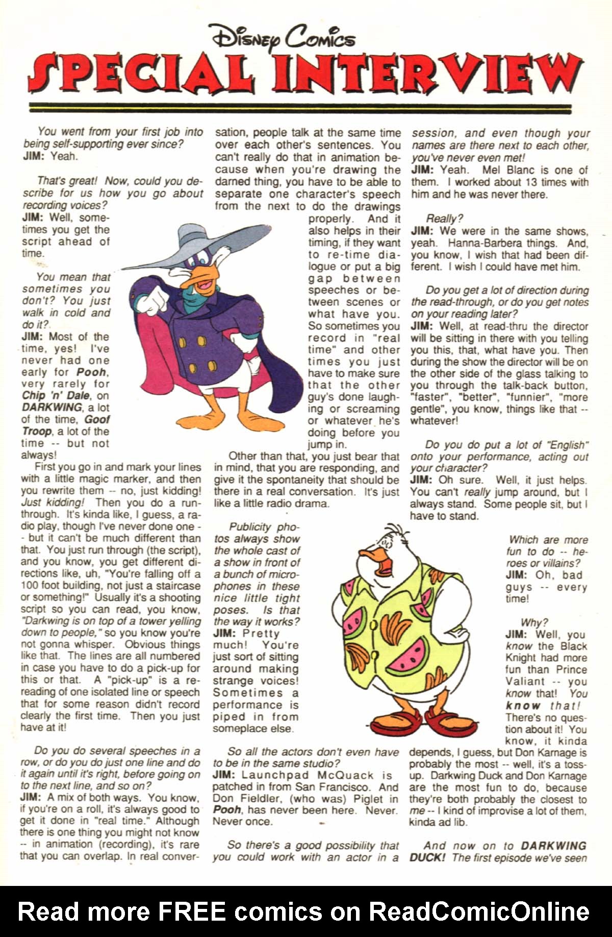 Read online Disney's Darkwing Duck Limited Series comic -  Issue #1 - 28