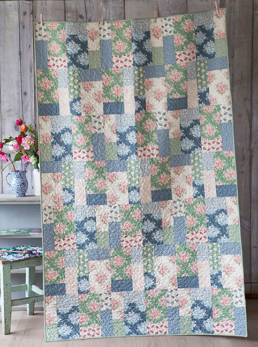 The Painting Flowers Quilt Tutorial