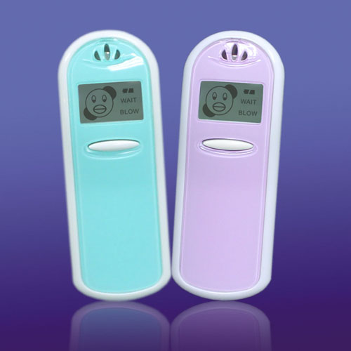 The odour test is perform with the nose . We just have to compare with