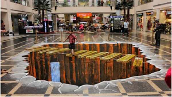 Terlihat Seperti Nyata Beberapa Lukisan Gambar 3d Ini Sangat Menakjubkan