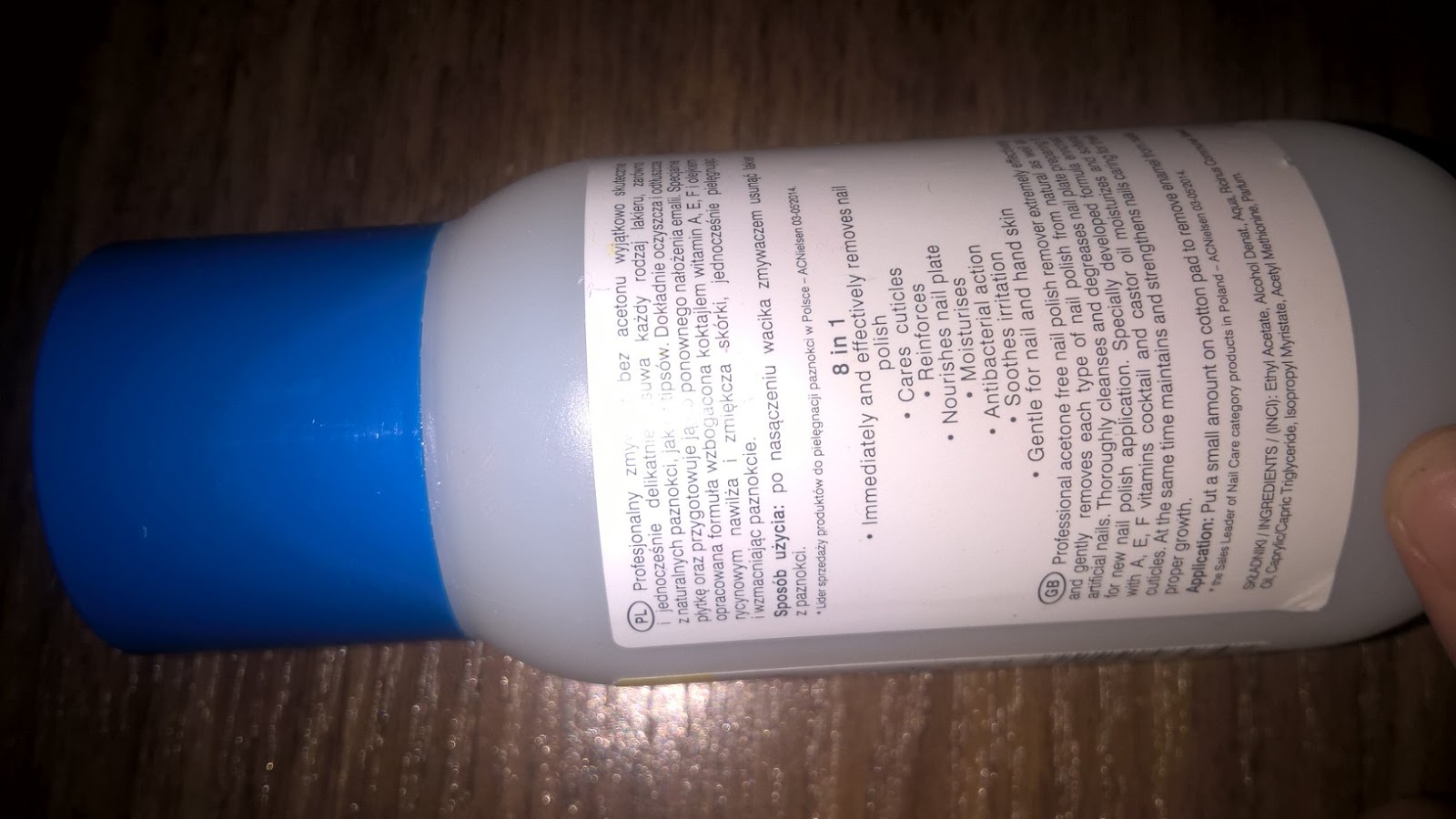 Evi i Paweł = Podróż / Testowanie / Komentowanie EVELINE ZMYWACZ DO