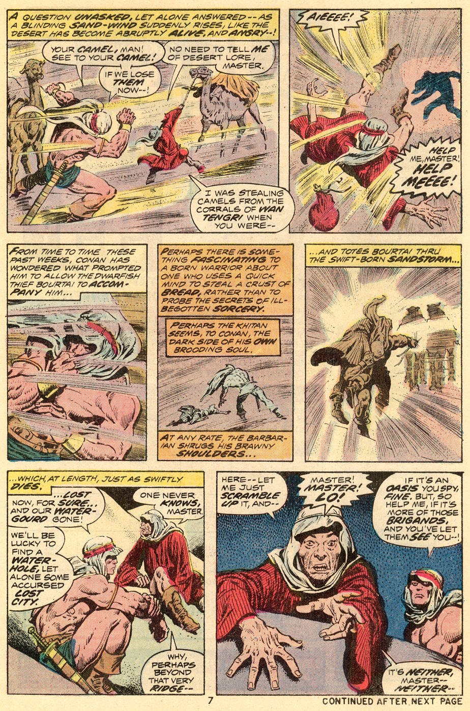 Read online Conan the Barbarian (1970) comic -  Issue #35 - 6