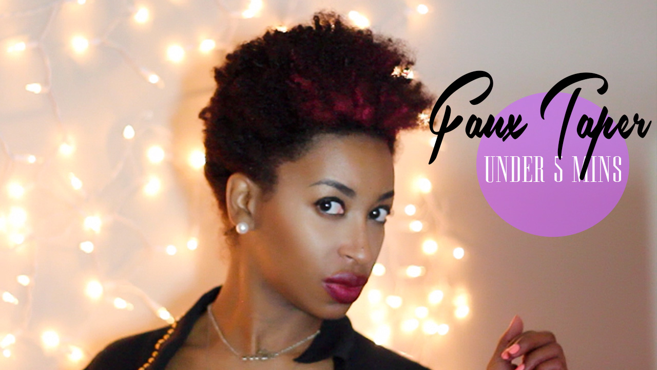 Minute Natural Hair Style Tapered Cut Minute Natural Hair Style Tapered Cut