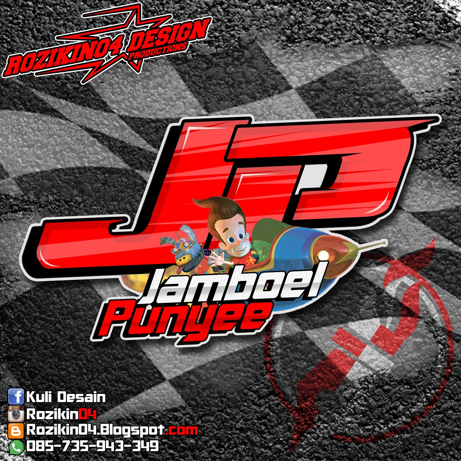 Stiker Racing Keren - JP [Jamboel Punyee] | firedpen