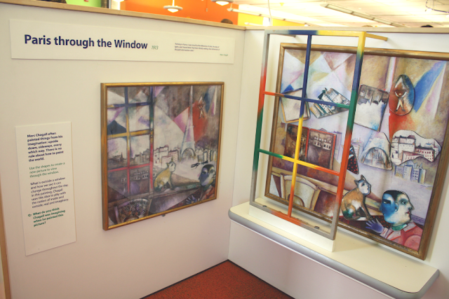 Creating new images with Paris through the Window at Chagall for Children