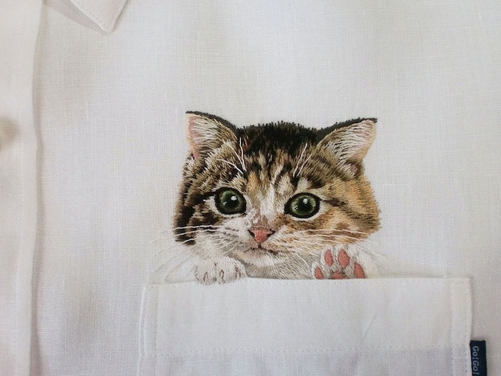 Cute, Creative, Custom Embroidered Pet Shirts