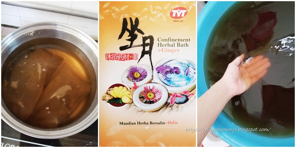 A little bit of Everything Confinement Herbal Bath + Ginger TYT Review