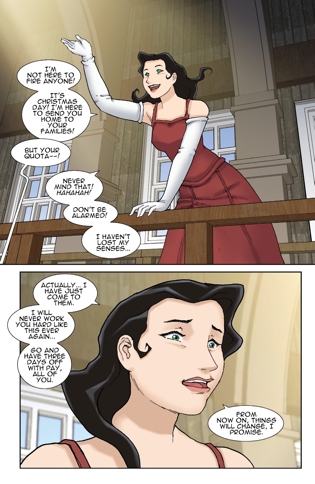 A Christmas Carol: The Night That Changed The Life Of Eliza Scrooge issue TPB - Page 85