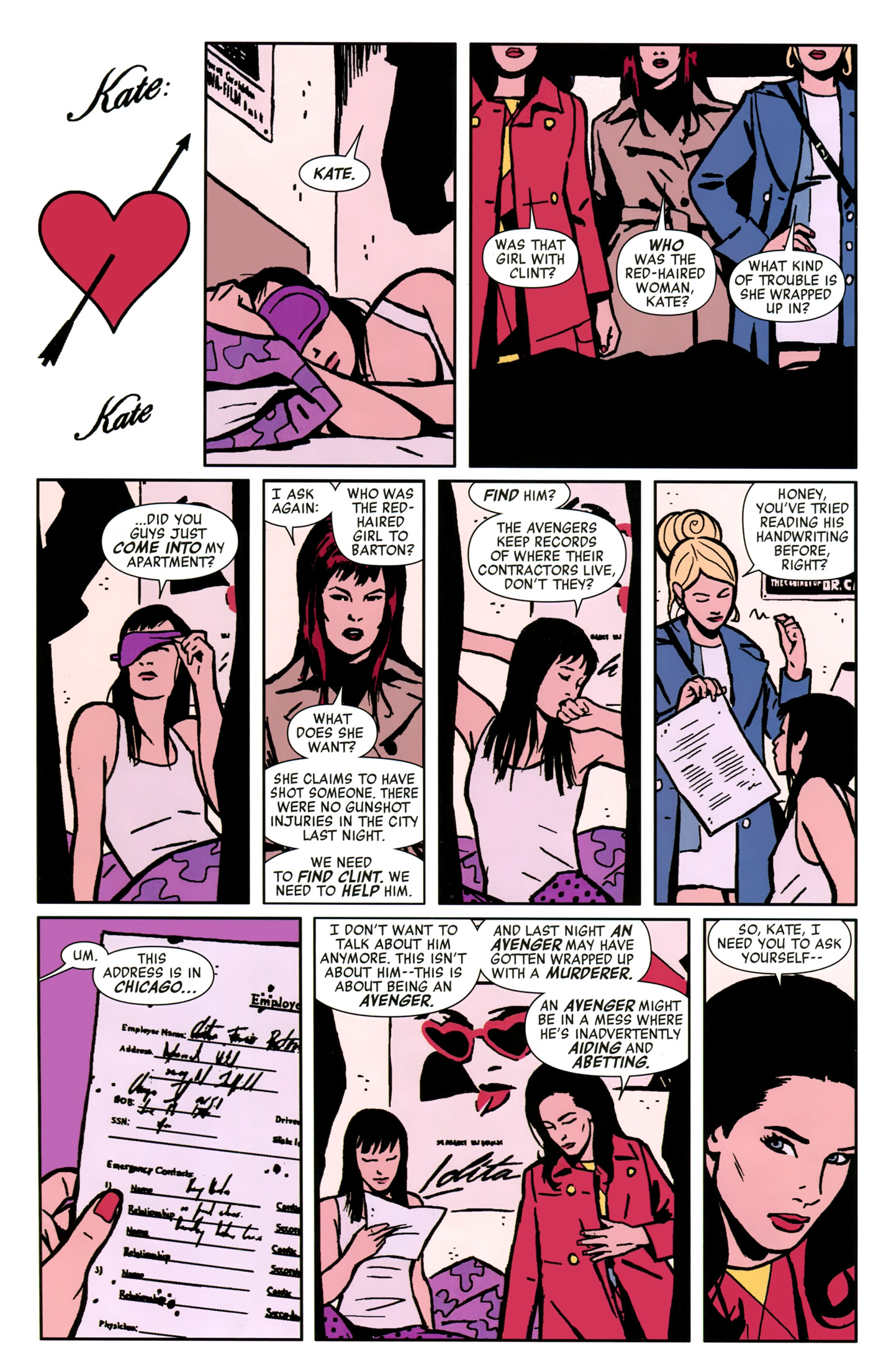 Read online Hawkeye (2012) comic -  Issue #9 - 13