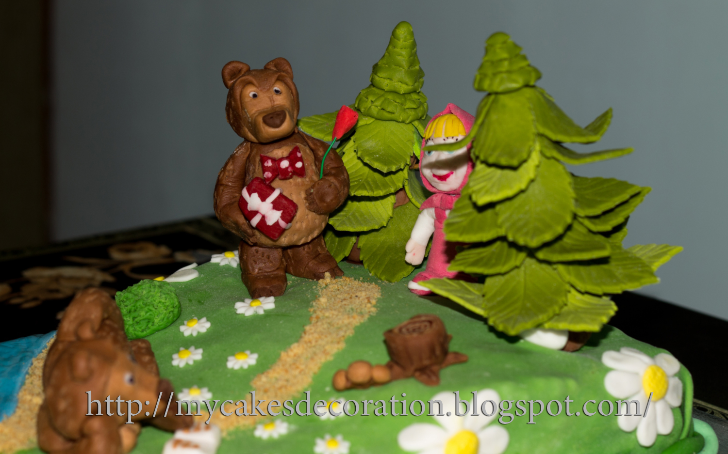 All about cakes: Торт Маша и Медведь